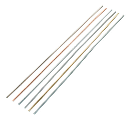 Rods for Thermal Conductivity Experiments, Brass, pk of 10 rods