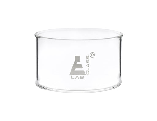 Crystallizing Dish, 150ml - Flat Bottom - Borosilicate Glass - Eisco Labs