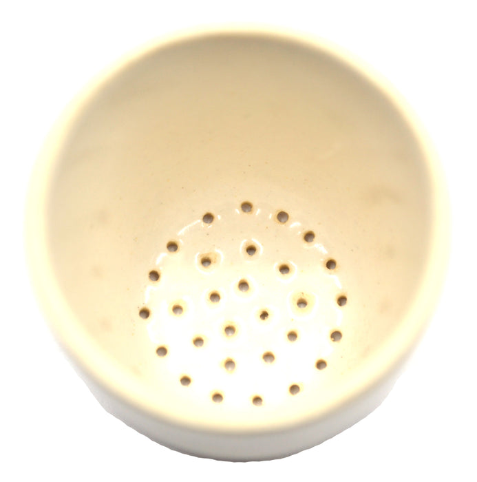 Gooch Crucible, 30ml - Glazed Porcelain, Unglazed Rim & Bottom Suface - Eisco Labs