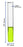 24PK Test Tubes, 85mL, 25x250mm - Rimmed - Marking Spot - Light Wall, 1.2mm Thick - Borosilicate 3.3 Glass