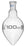 Boiling Flask, 100ml - 14/23 Interchangeable Joint - Borosilicate Glass, Pear Shape - Short Neck - Eisco Labs