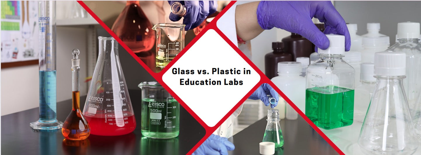 Glass vs. Plastic in Education Labs: What to Use, When, and Why