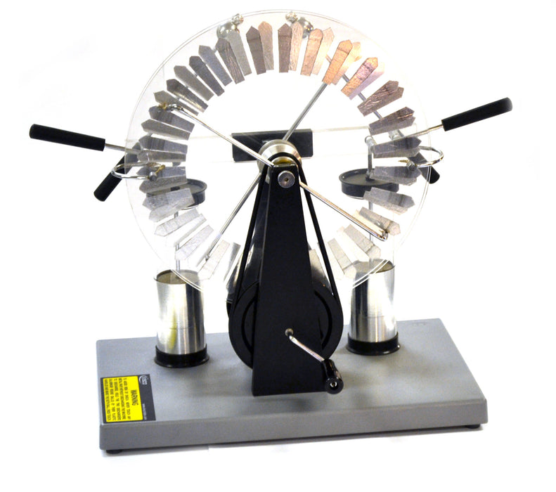 Premium Wimshurst Generator, 15" - Up to 75,000 Volts
