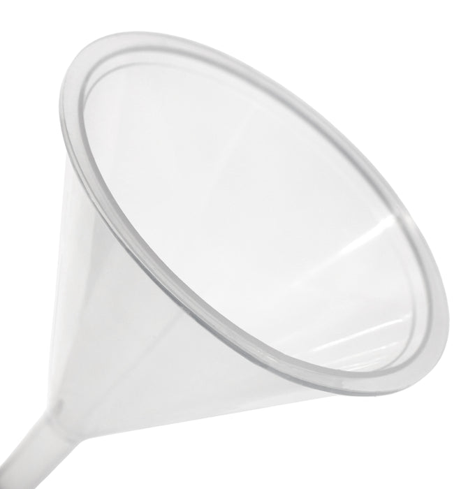 10PK Filter Funnel, 2.6" - Polypropylene Plastic - Chemical Resistant