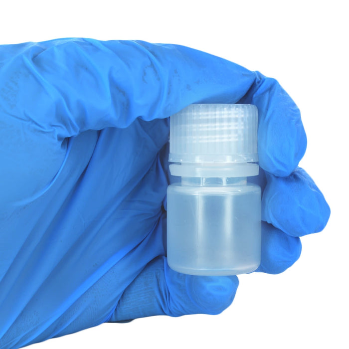 Eisco - Bulk Pack of 2000, 8mL Narrow Mouth Polypropylene Translucent Reagent Bottles with Polypropylene Caps, Non-Sterile, Autoclavable, Leakproof, Laboratory Storage Bottles, 0-135°C Temperature Range