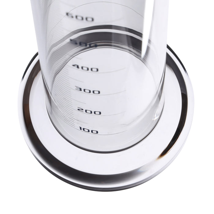 Graduated Cylinder, 1000ml - Class A - Blue Graduations, Round Base