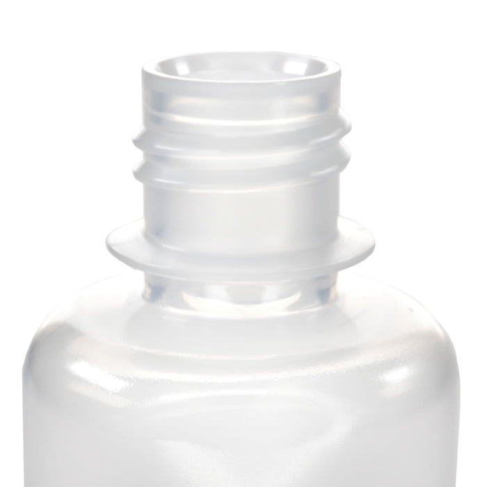 Eisco - Pack of 12, 60mL Narrow Mouth Polypropylene Reagent Bottles with Polypropylene Caps, Autoclavable, Translucent, Non-Sterile, Leak-Proof, 0-135°C Temperature Range, Ideal for Lab Storage and Transport
