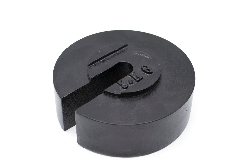 5kg Slotted Mass - Cast Iron - Eisco Labs