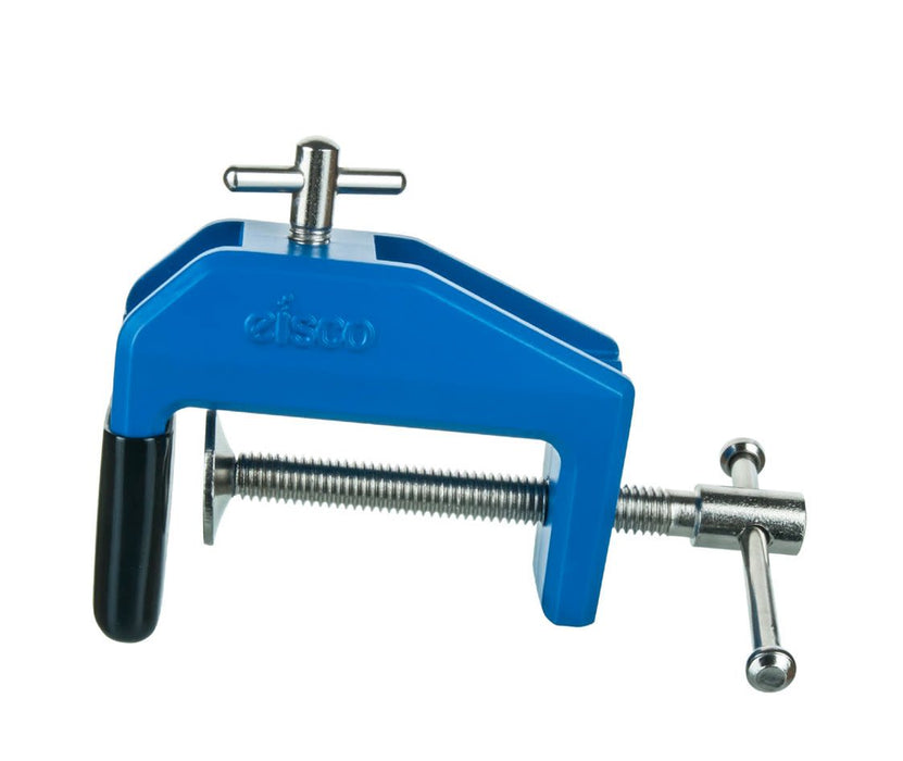 Heavy Duty Table Clamp - Vinyl Coated Grip - Rod/Pulley Holder