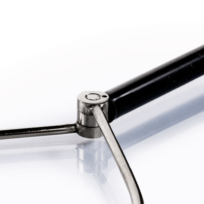 Eisco - Electrostatic Discharge Tongs, 20 cm - Insulated Handle with Adjustable Brass Spheres - Ideal for Safely Discharging Electrostatic Generators