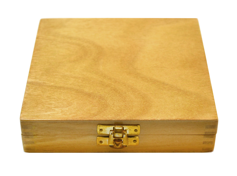 9pc Specimen Density Cube Set - Brass, Iron, Copper, Aluminum, Hardwood, Softwood, Nylon, PVC & Acrylic - For Studying Density & Mass