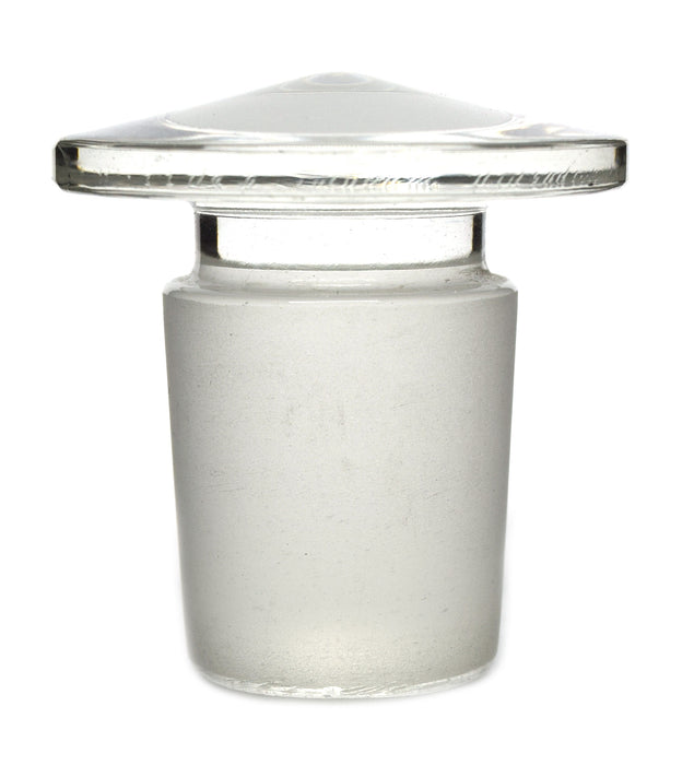Stopper, 29/32 - Flat Head, Solid Cone - Borosilicate Glass - Eisco Labs