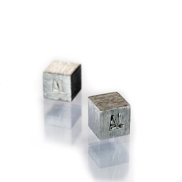 Eisco – Aluminum Cube 10mm – Precision Machined Metal Density Instrument for Classroom, Lab, or Engineering Use