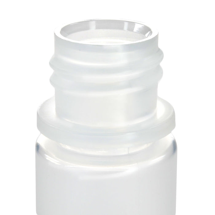 Eisco - Bulk Pack of 2000, 15mL Narrow Mouth Polypropylene Translucent Reagent Bottles with Polypropylene Caps, Non-Sterile, Autoclavable, Leakproof, Laboratory Storage Bottles, 0-135°C Temperature Range