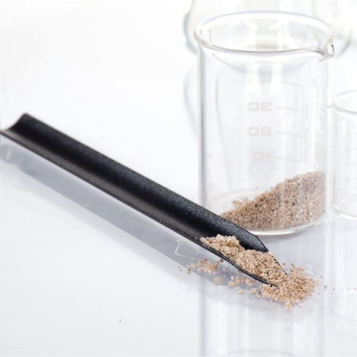 Eisco - 6.5" Non-Stick Coated Laboratory Spatula, Dual-Ended for Mixing, Scraping, Transferring Powders & Pastes, Science Classroom & Lab Use