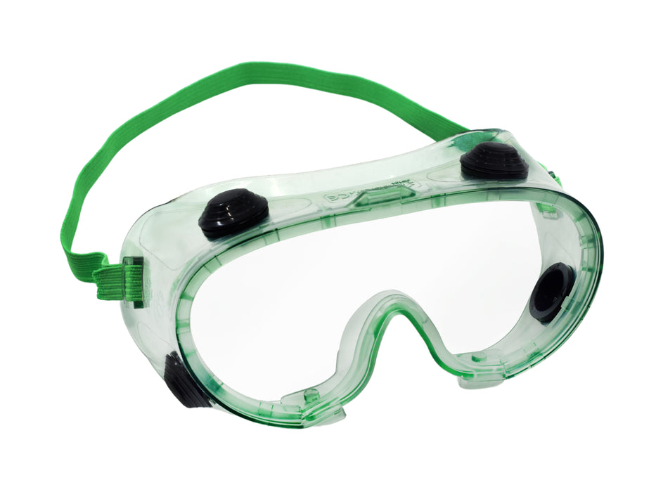 10PK Safety Goggles - Indirect Vent, Anti-Fog - Adjustable Fit