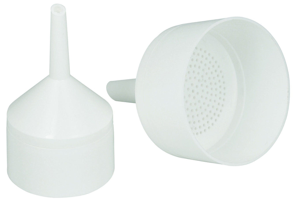 Buchner Funnel, 9cm - Polypropylene, 2 Parts - Stem Length, 6.5cm - Lightweight, Autoclavable - Eisco Labs