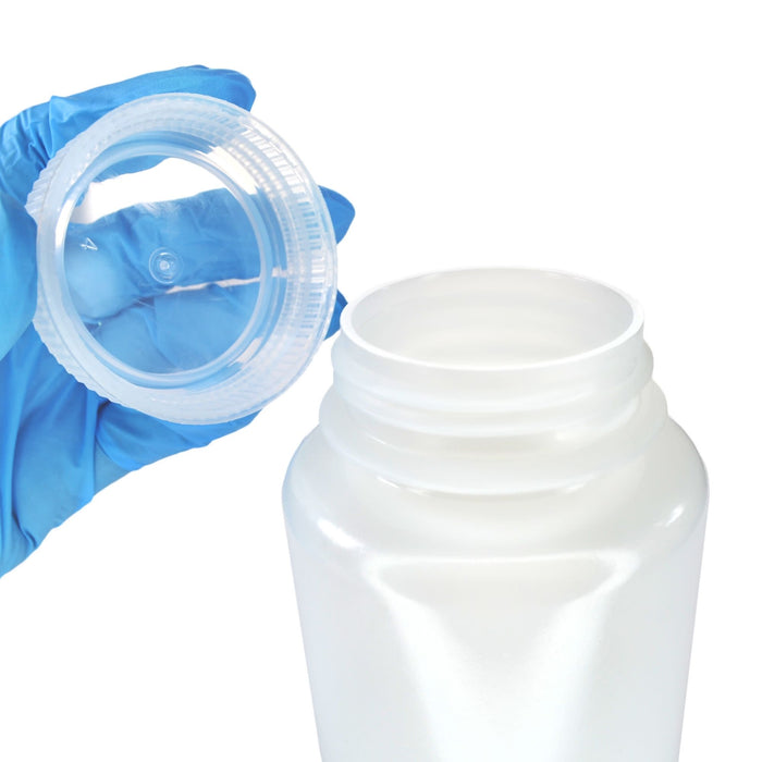 Hdpe Container Lab Eisco - 500mL Wide Mouth HDPE Reagent Bottles with Polypropylene Caps ...