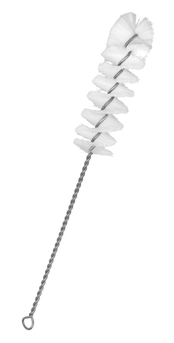 Nylon Cleaning Brush, 8.75" - Fan Shaped End - 1.25" Diameter