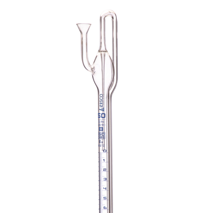 Automatic Zero Burette, 50ml - Class B - 34/35 Joint Size - 0.10±ml Tolerance, 0.10ml Sub. Divisions - 2000ml Reservoir Capacity - Eisco Labs