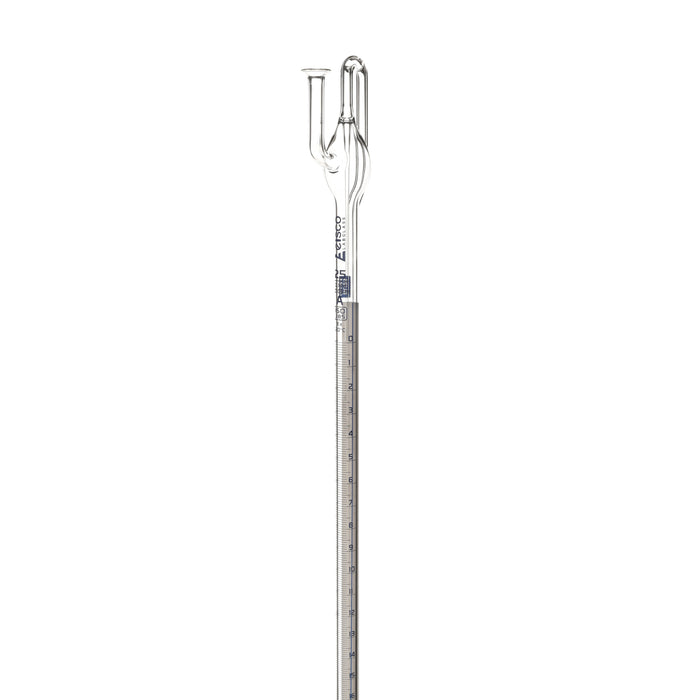 Automatic Zero Burette, 25ml - Class A - 29/32 Joint Size - 0.05±ml Tolerance, 0.10ml Sub. Divisions - 2000ml Reservoir Capacity - With Intermediate Stopcock & Schellbach Stripe - Eisco Labs