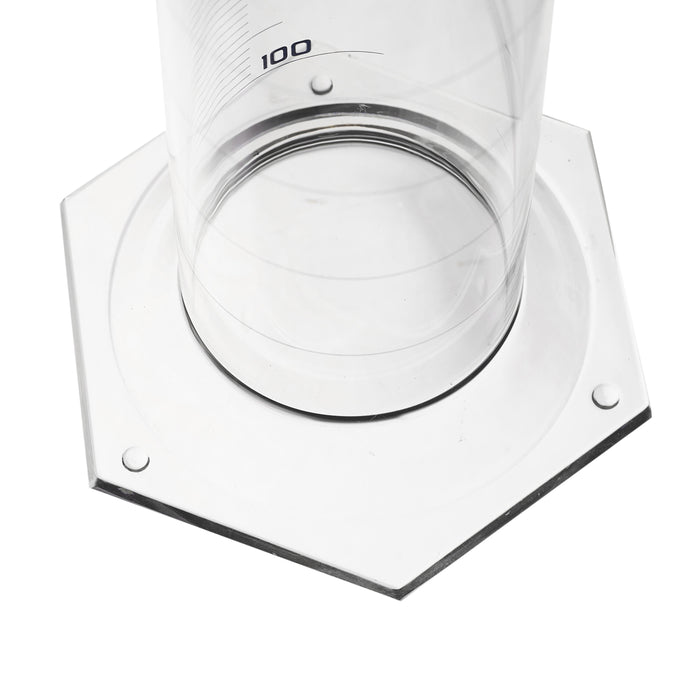 Graduated Cylinder, 1000ml - Class A - Blue Graduations, Hexagonal Base