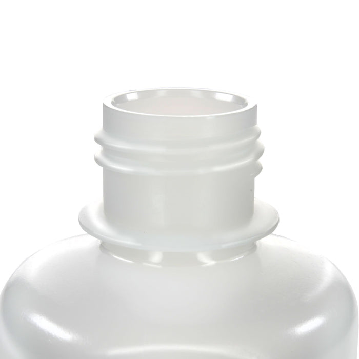 Eisco - Bulk Pack of 500, 125mL Narrow Mouth HDPE Translucent Reagent Bottles with Polypropylene Caps, Non-Sterile, Leak-Proof, Chemical Resistant Laboratory Storage Bottles, -100 to 120°C Temperature Range