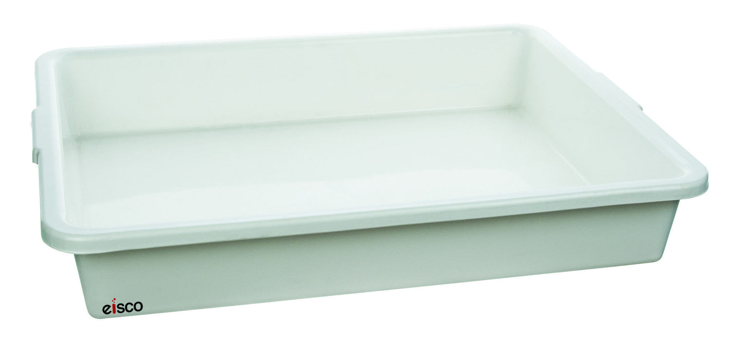Laboratory Tray, Polypropylene Plastic - 15" x 12" x 3" - Eisco Labs