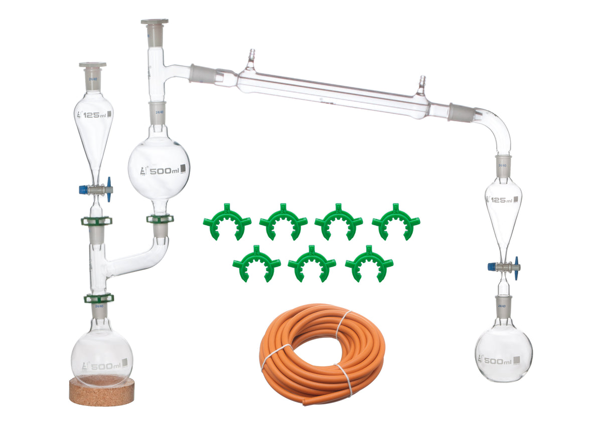 Essential Oil Distillation Equipment - 6 Liter Hydrosol Extractor Stainless Steel Still