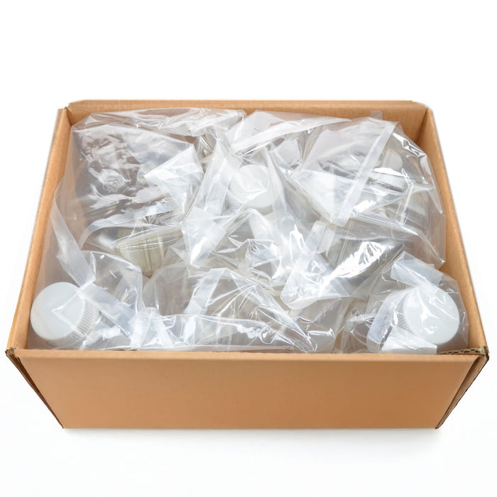 Eisco - Pack of 6, 1L Sterile Polycarbonate Erlenmeyer Flasks, Non-Vented, Baffled Bottom, Gamma Sterilized, USP Class VI, Lab-Grade, Mixing, Cell Culture, Shaker Compatible