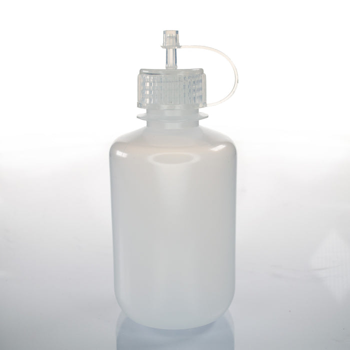 Eisco – LDPE Dropping Bottle Euro Design 125mL Capacity - Precision Drop Control Dispensing of Liquids - For Use in Classrooms and Industrial Applications
