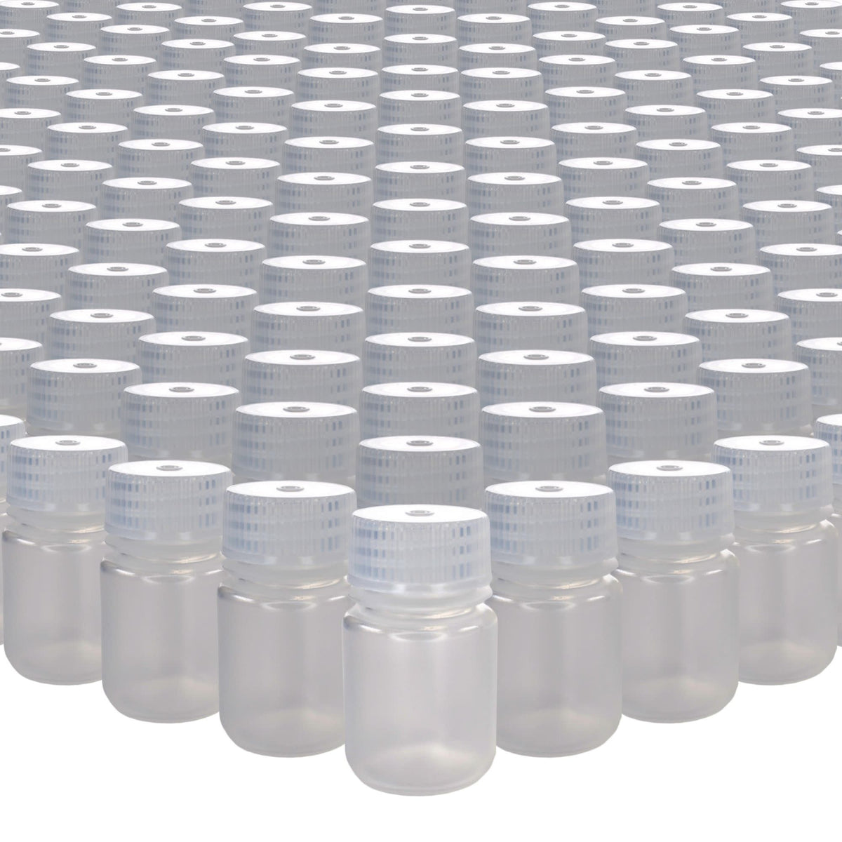 Bulk Reagents Eisco - Bulk Pack of 1000, 30mL Wide Mouth Polypropylene Reagent Bottl ...