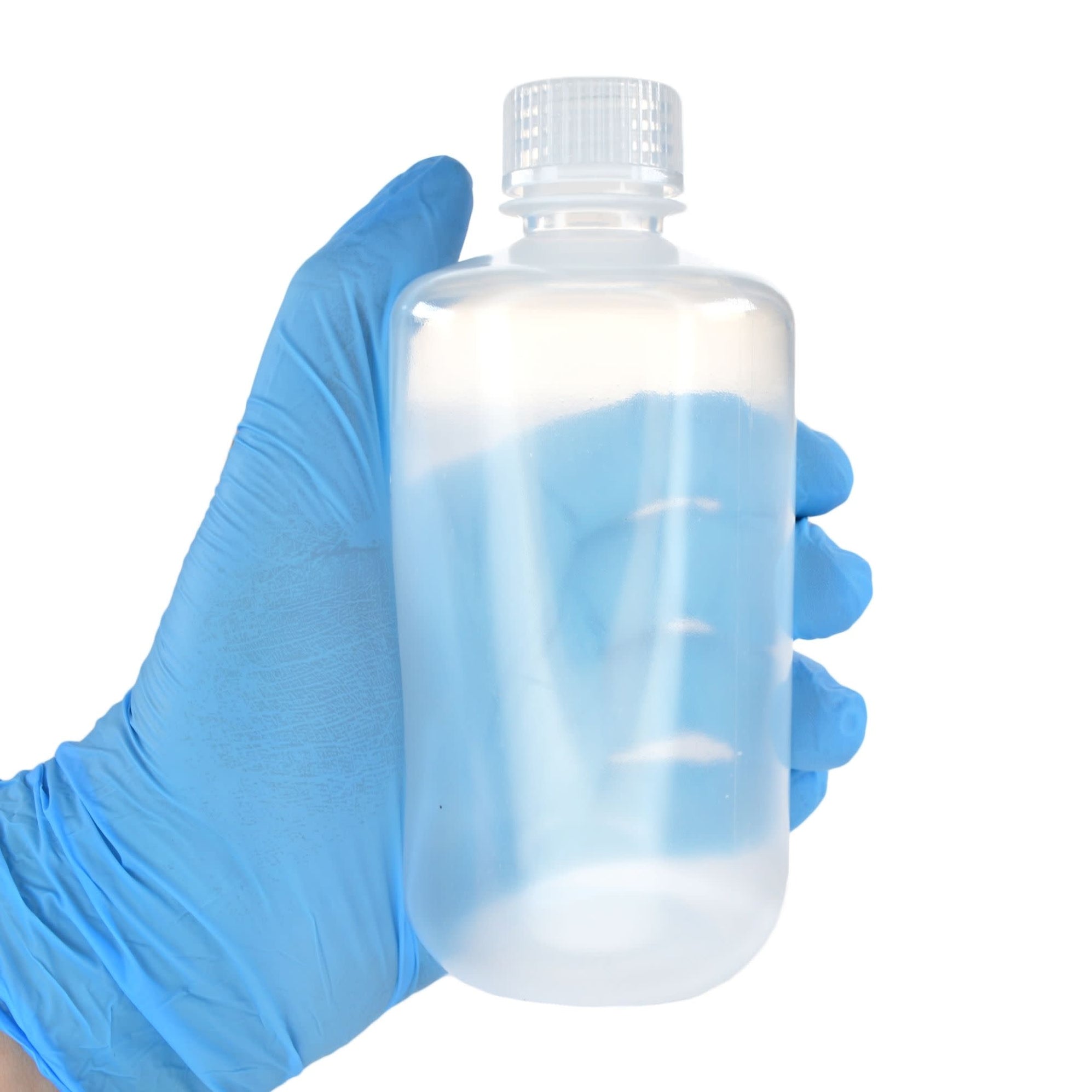 Eisco - Bulk Pack of 250, 250mL Narrow Mouth Polypropylene Translucent ...