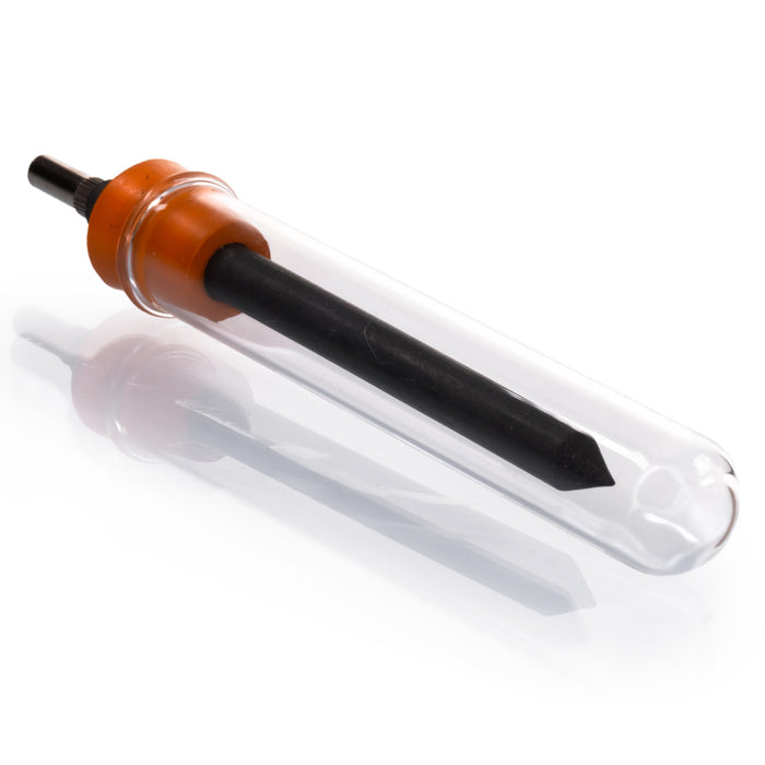Eisco - Replacement Carbon Electrodes in Rubber Stopper, 8cm - Spare Parts for Hoffman Electrolysis Apparatus (CH0740B)