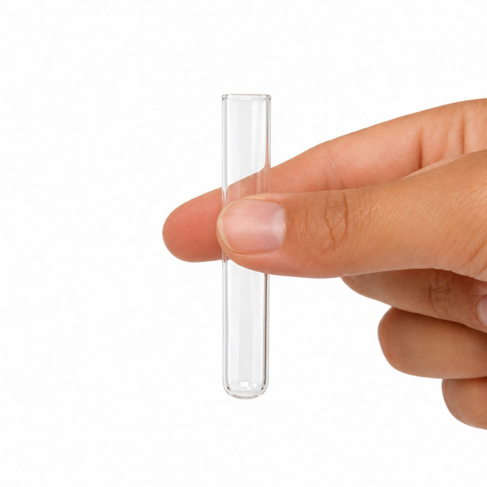 Eisco Disposable Culture Tubes - Borosilicate Glass (5.1 Expansion) - 12mm OD x 75mm Length - Case of 1000