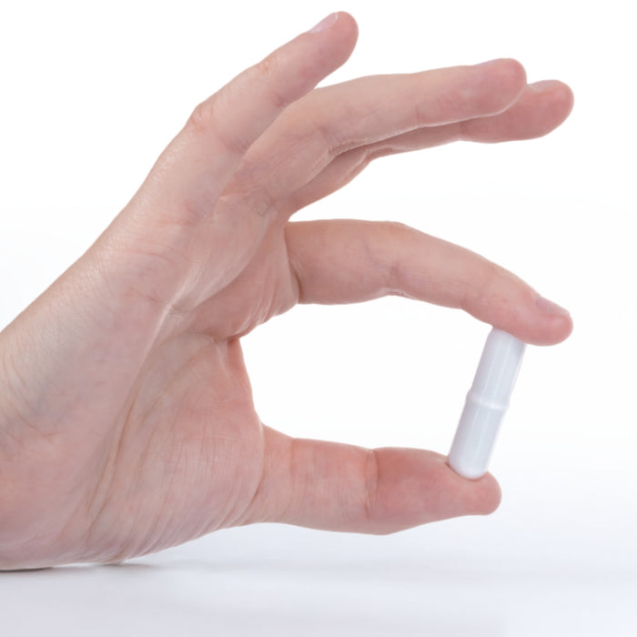 Eisco - PTFE-Coated Alnico Magnetic Stir Bar, 30mm Length, 8mm Diameter with Center Pivot Ring for Laboratory Stir Plates