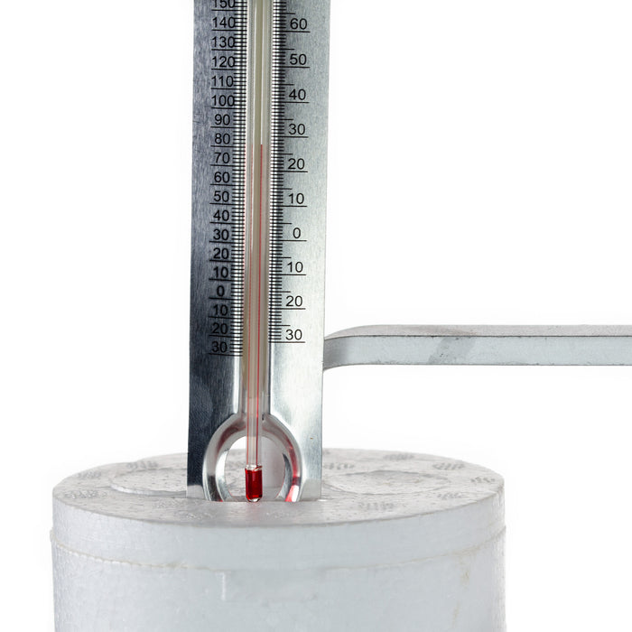 Eisco – Heat Transfer Kit for Physics and Thermal Energy Experiments – Includes Conductive Metal Rods, Stand, and Calorimeters