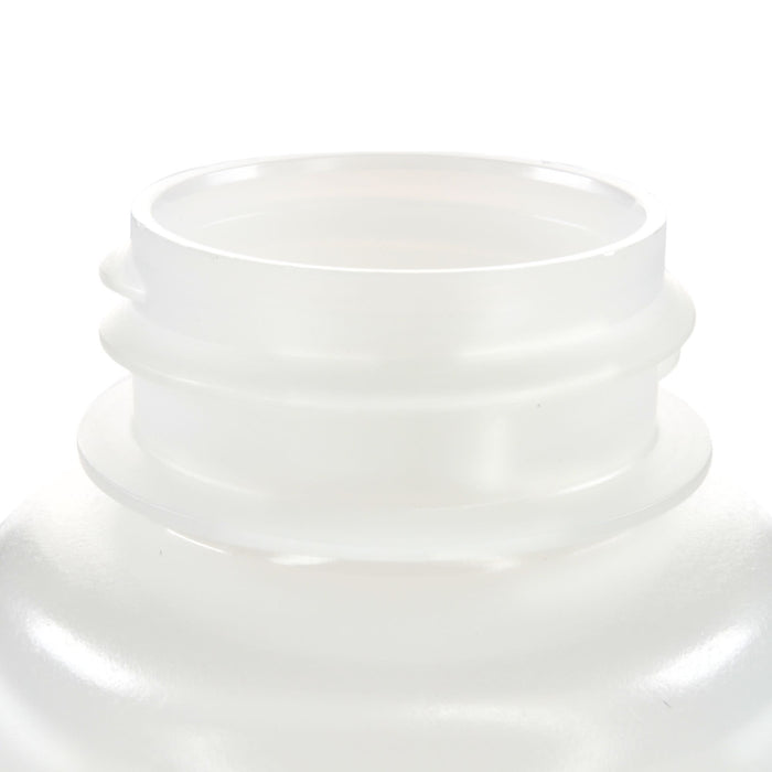 Eisco - 250mL Wide Mouth HDPE Reagent Bottles with Polypropylene Caps, Non-Sterile, Pack of 12, Translucent Leakproof Laboratory Containers, -100 to 120°C Temperature Range