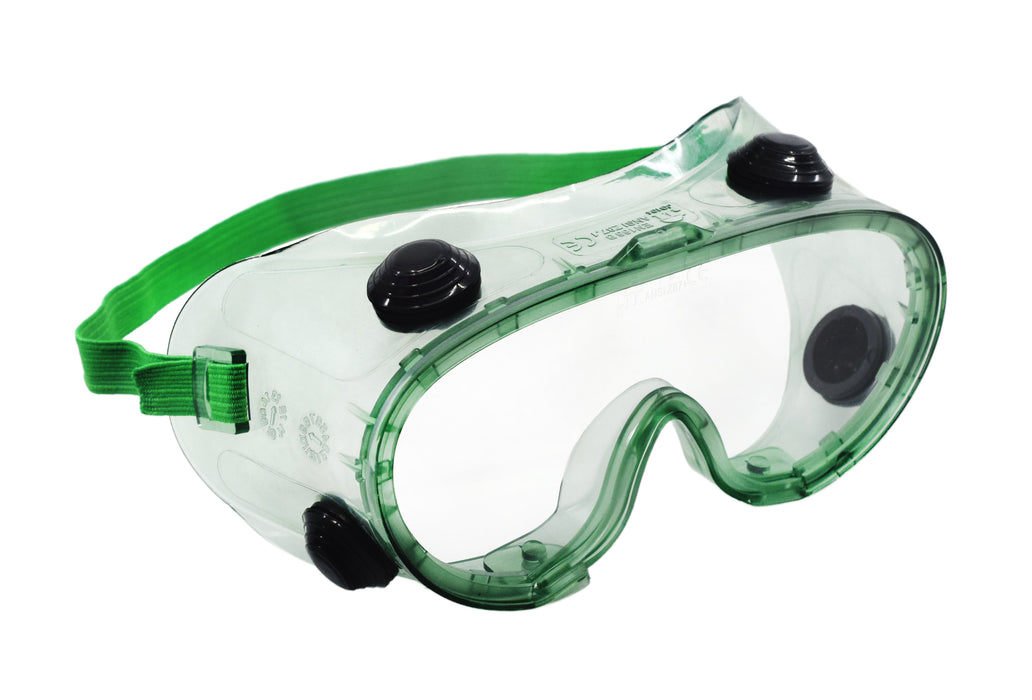 10PK Safety Goggles - Indirect Vent, Anti-Fog - Adjustable Fit