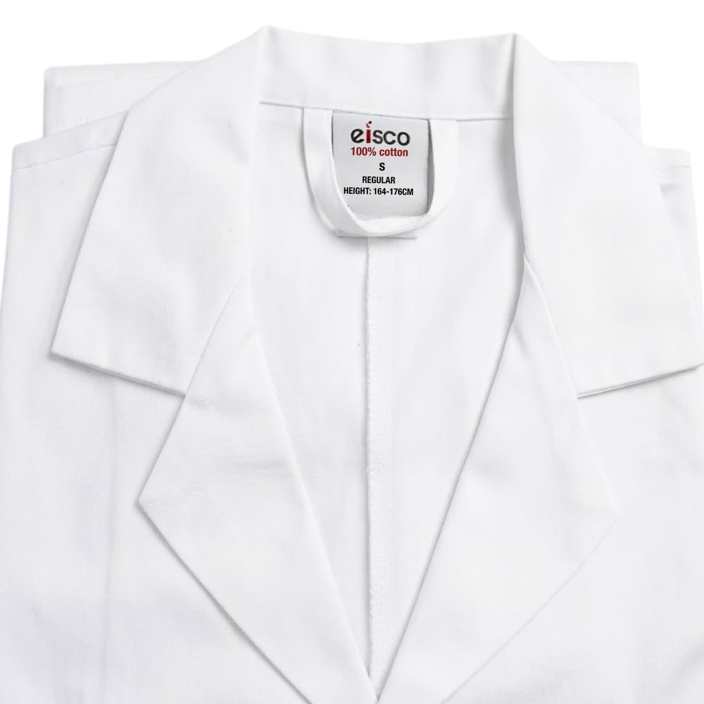 Small Lab Coat Eisco Adult Small Professional Grade 100% Cotton Lab Coat – Snap Front ...