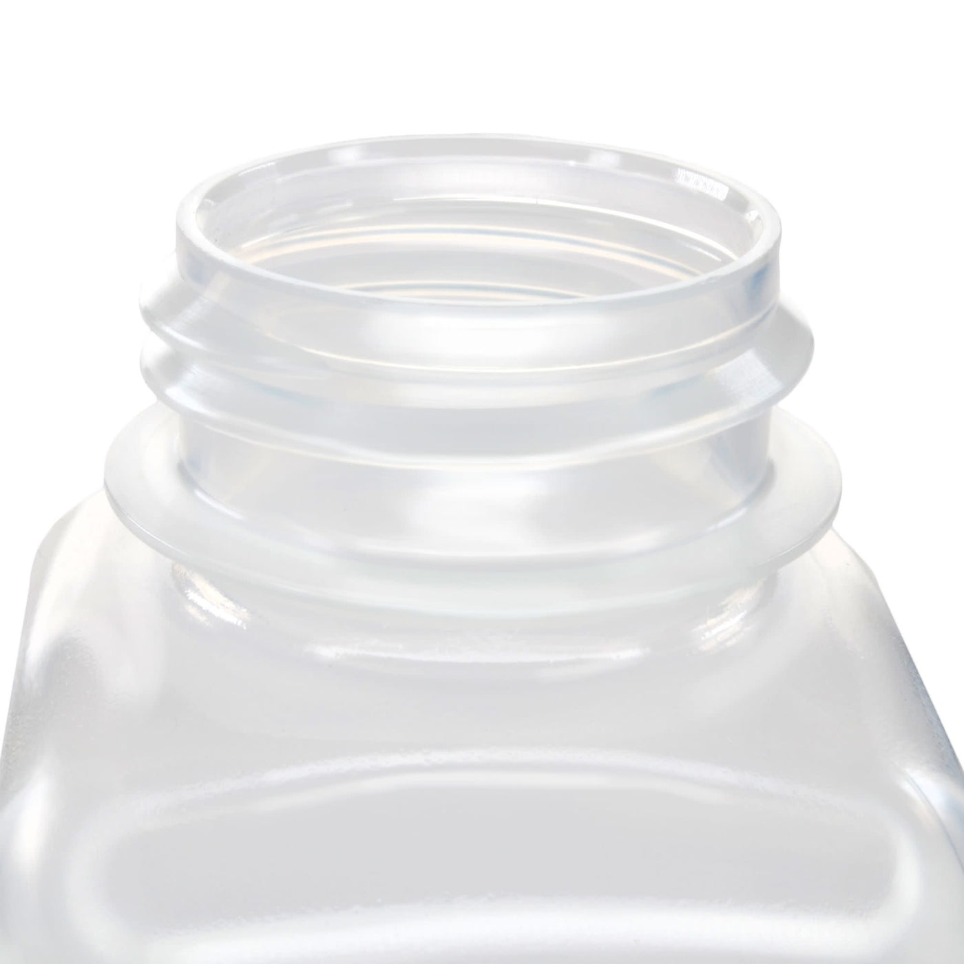 Eisco - Pack of 12, 250mL Square Polypropylene Reagent Bottles with Wi ...