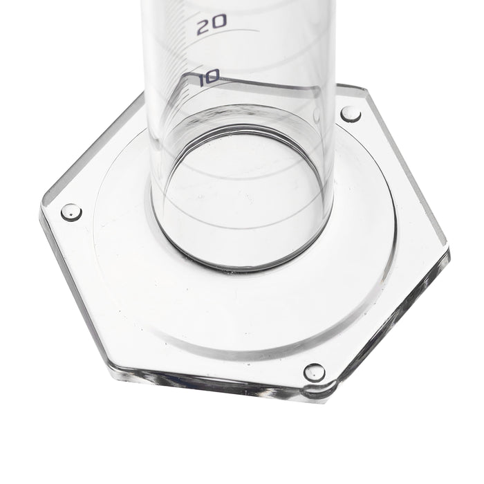 Graduated Cylinder, 100ml - Class A - Blue Graduations, Hexagonal Base