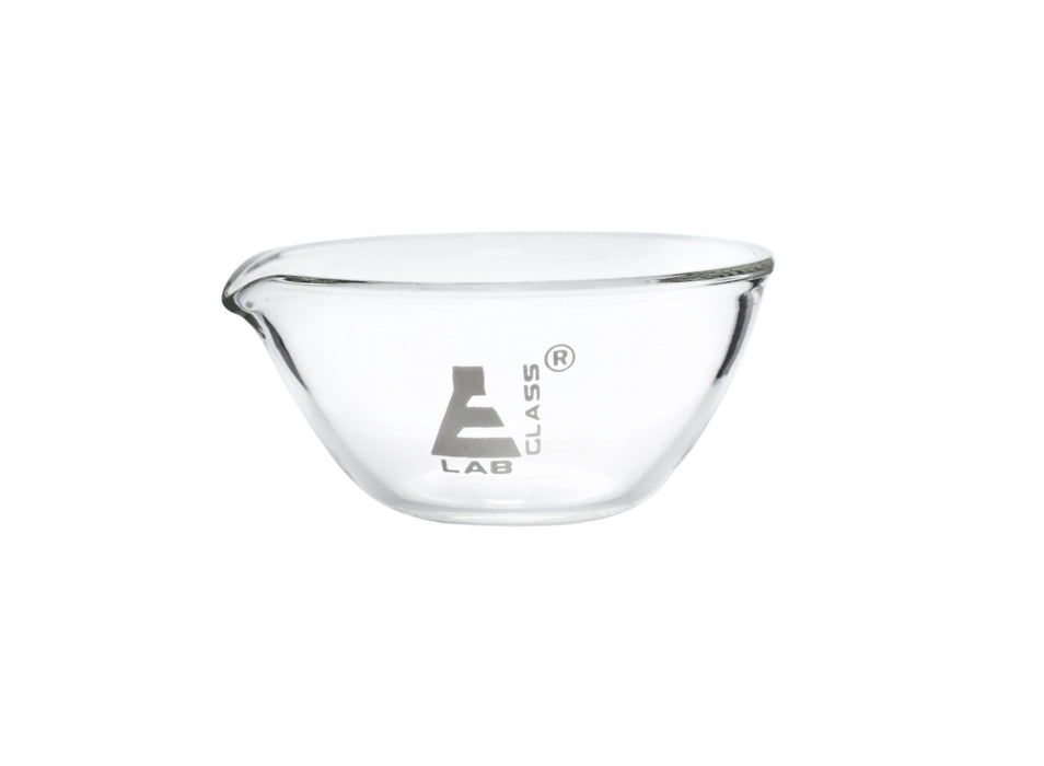 Evaporating Basin, 15ml - Flat Bottom - Borosilicate Glass - Eisco Labs