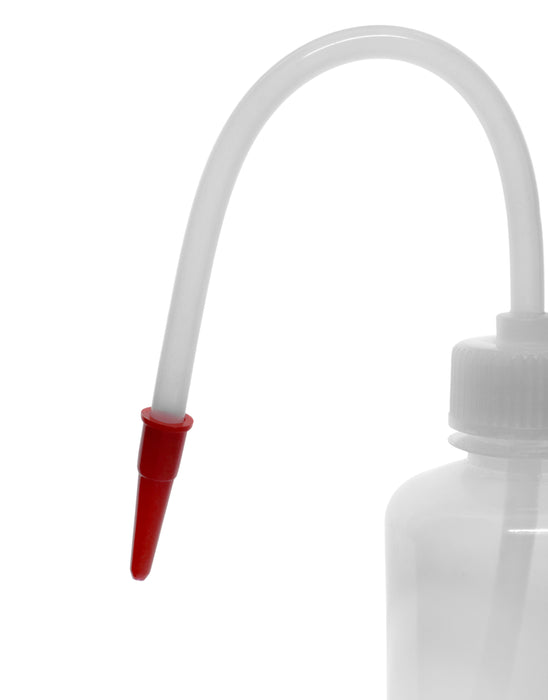 Economy Wash Bottle, 125ml - Polyethylene - Flexible Delivery Tube