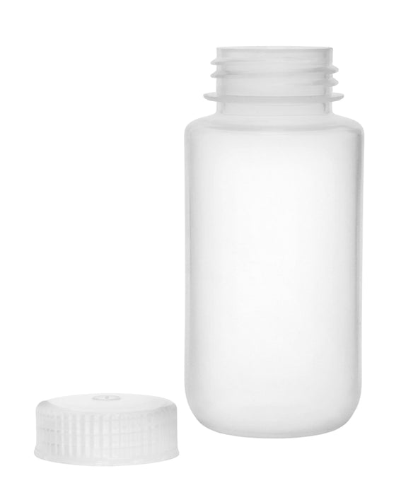 Reagent Bottle, 250ml - Wide Mouth, Screw Cap - Polypropylene