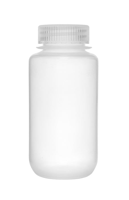 Reagent Bottle, 250ml - Wide Mouth, Screw Cap - Polypropylene