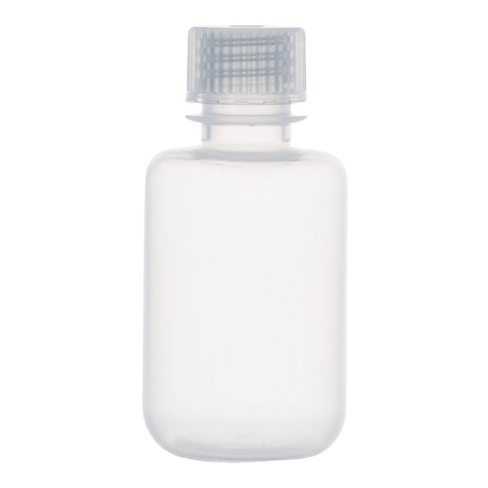 Eisco - Bulk Pack of 1000, 60mL Narrow Mouth Polypropylene Translucent Reagent Bottles with Polypropylene Caps, Non-Sterile, Autoclavable, Leakproof, Laboratory Storage Bottles, 0-135°C Temperature Range