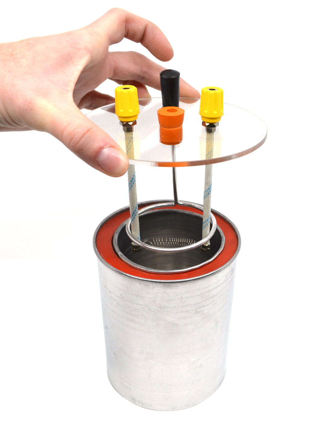 Premium 250mL Double Wall Electric Calorimeter with Transparent Lid, S ...