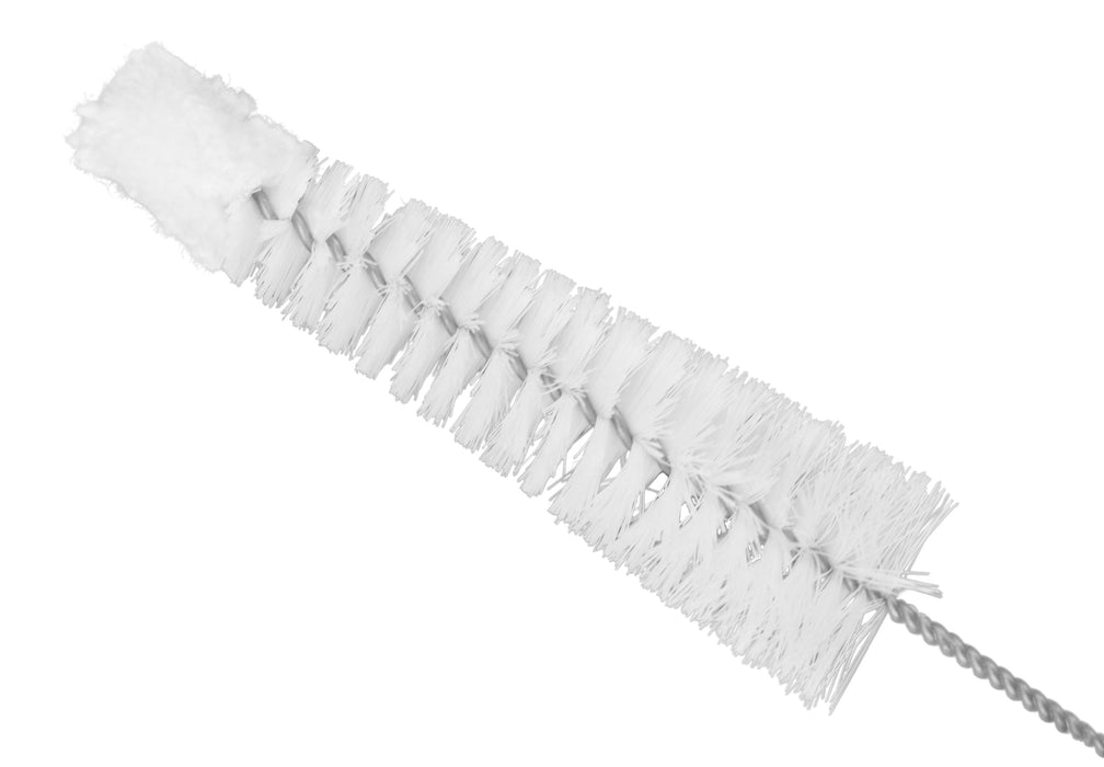 Tapered Nylon Brush with Cotton Yarn Tip, 0.5-1" Diameter