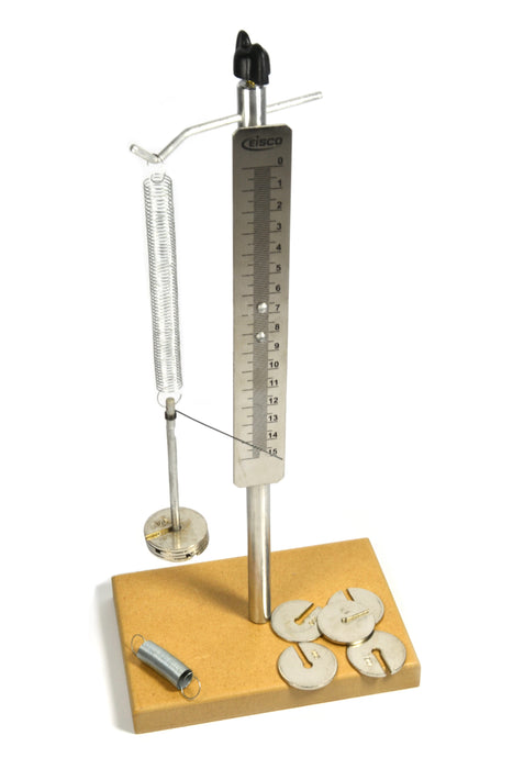 Hooke's Law Apparatus for Student Use - Supplied With Weights